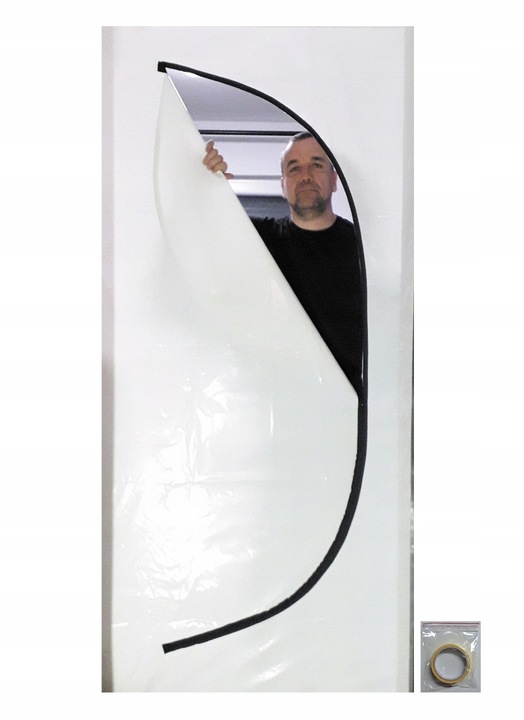 Drzwi przeciwpyłowe foliowe remont kurtyna folia