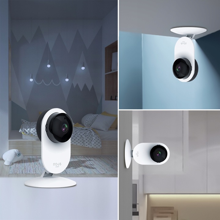 KAMERA WIFI FULL HD 1080P 2MP TUYA NOUS W3