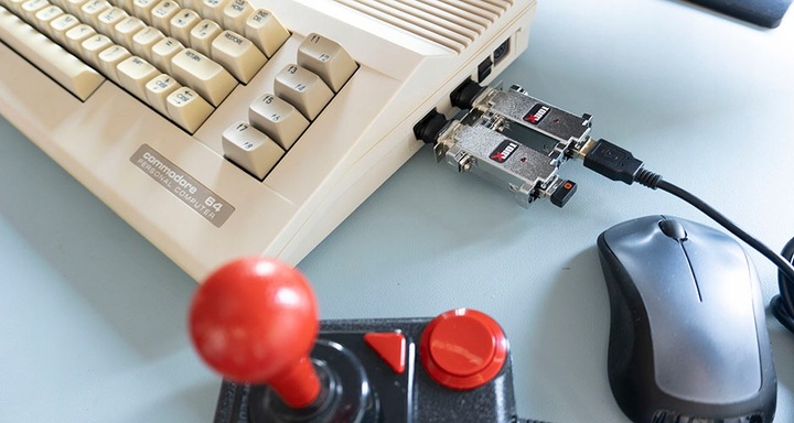 Adapter mysz joystick pad do komputera ATARI ST AMIGA C64 TOM RevX