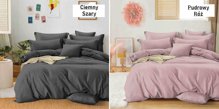 Pościel 160x200 + 2 Poszewki 70x80 Komplet Pościeli Suwak Jakość Pierwsza