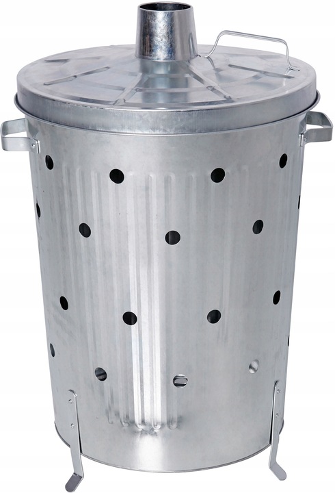 Spalarnia spalarka ogrodowa wiadro 75l solidne na liście Linder