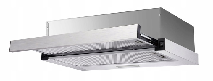 Okap kuchenny do zabudowy teleskopowy podszafkowy Arset Marin 50cm