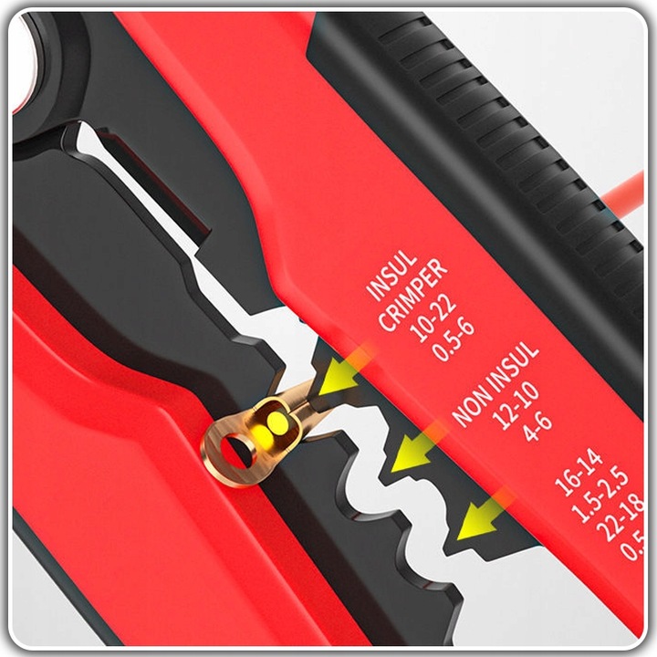 ZESTAW ŚCIĄGACZ IZOLACJI ZACISKARKA PRASKA SZEŚCIOKĄTNA DO TULEJEK