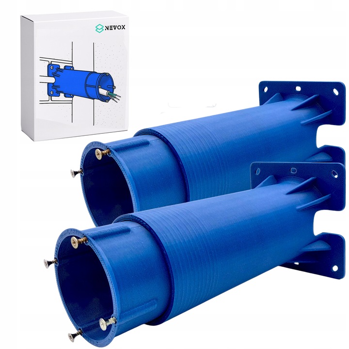 Puszka elektryczna do elewacji 200mm regulowana do styropianu 20