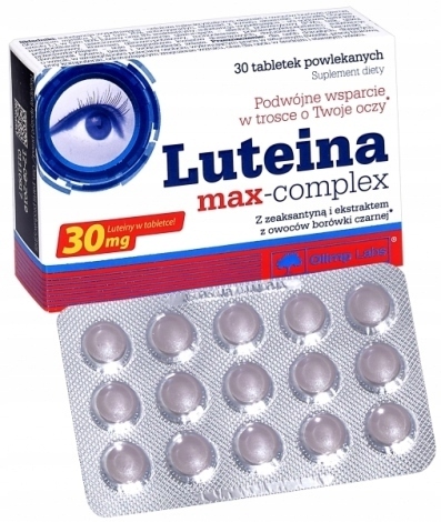 OLIMP LUTEINA MAX-COMPLEX 30tabl OCHRONA WZROKU