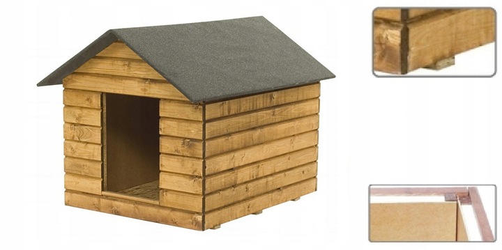 Buda dla psa, ocieplana - XXL KOLORY