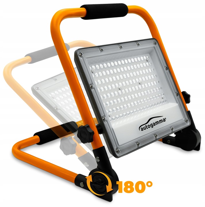 Halogen LED Naświetlacz Lampa 100W 10000LM 4000K Oświetlenie Garaż