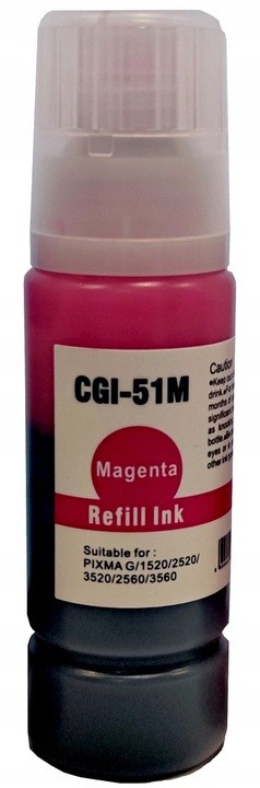 Tusz do drukarki CANON 4szt GI-41 GI-51 G1420 G1460 G2420 G3420 G3430 G3460