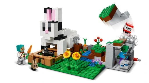 LEGO Minecraft Królicza farma 21181