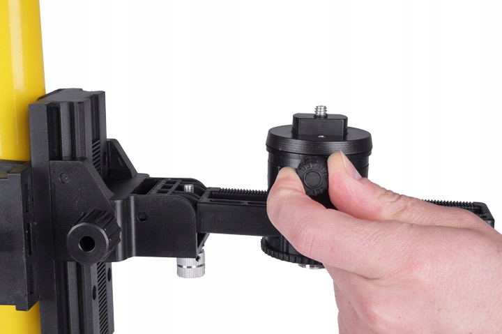 STATYW ROZPOROWY TYCZKA DO LASERA POZIOMICY 285 CM +ADAPTER DO SKOSÓW