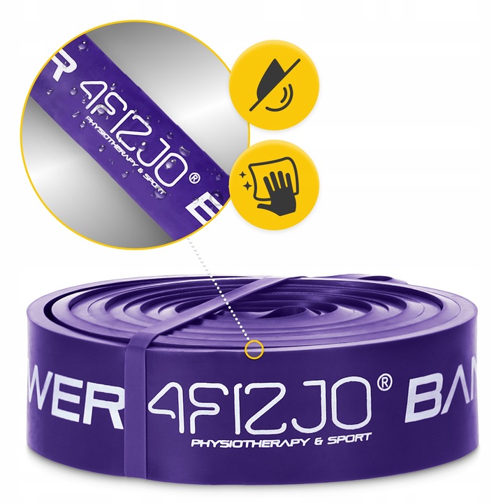 GUMA DO ĆWICZEŃ TRENINGU PODCIĄGANIE OPOROWA WYTRZYMAŁA CROSSFIT POWER