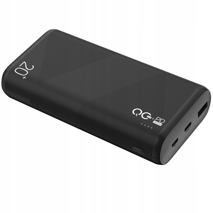 POWER BANK 20000mAh USB-C PD 20W QC 3.0
