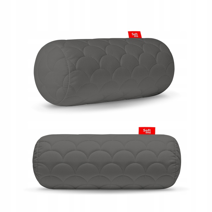 PODUSZKA 15X40 WAŁEK ZAGŁÓWEK PIKOWANY GRUBY ZAMEK