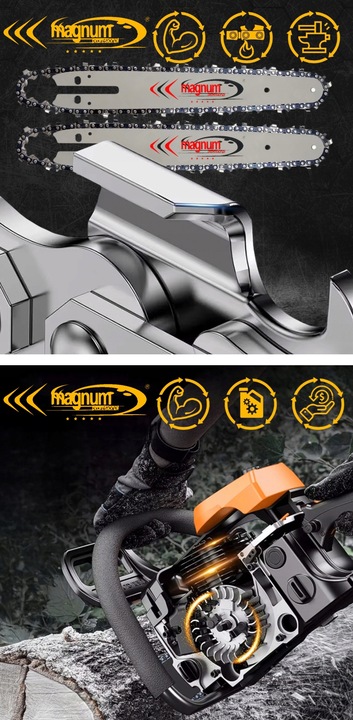 PIŁA SPALINOWA PILARKA ŁAŃCUCHOWA 5,2km 58cm3 2x łańc/prowad/ Olej XXL