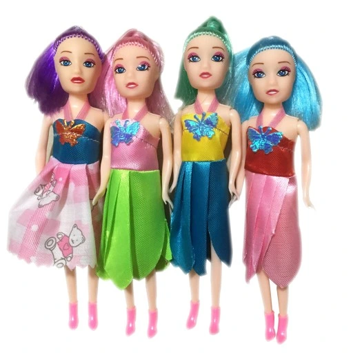 DUŻY DREWNIANY DOMEK DLA LALEK MEBLE + LALKI + LED