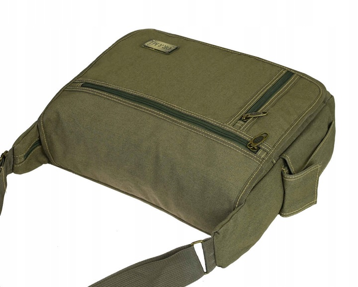 TORBA DAMSKA MĘSKA do pracy szkoły na ramię listonoszka