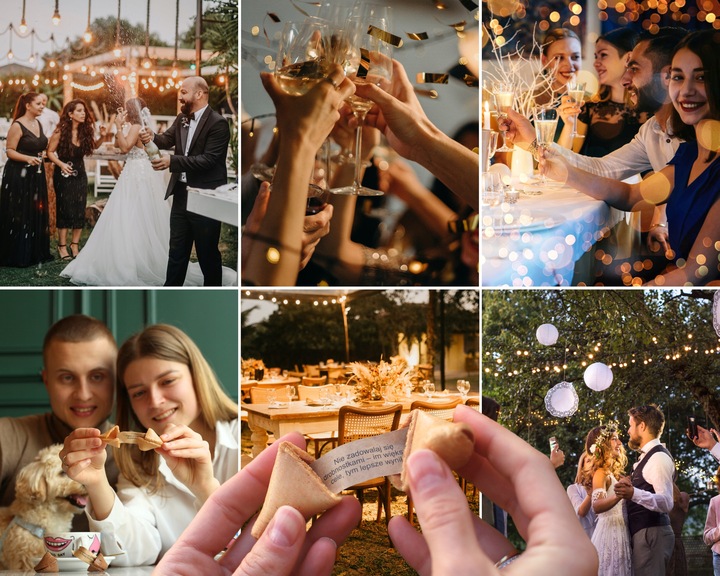 Ciasteczka z Wróżbą Podziękowanie dla gości Dziękujemy za Przybycie 50 szt