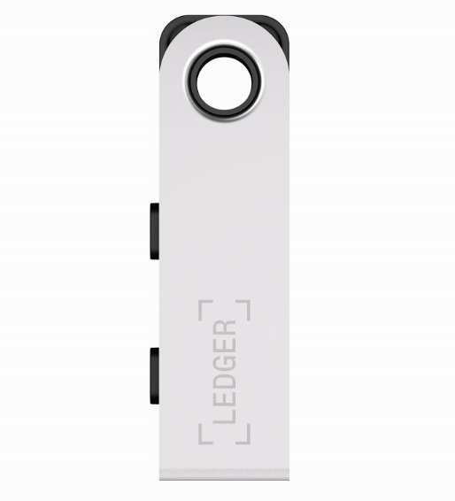 Portfel Ledger nano S PLUS wallet kryptowaluty BTC ETH XRP ADA SOL DOGE XLM