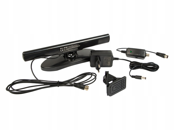 MOCNA ANTENA AKTYWNA POKOJOWA TV TELEWIZJI NAZIEMNEJ DVB-T2 DVB-T MUX8