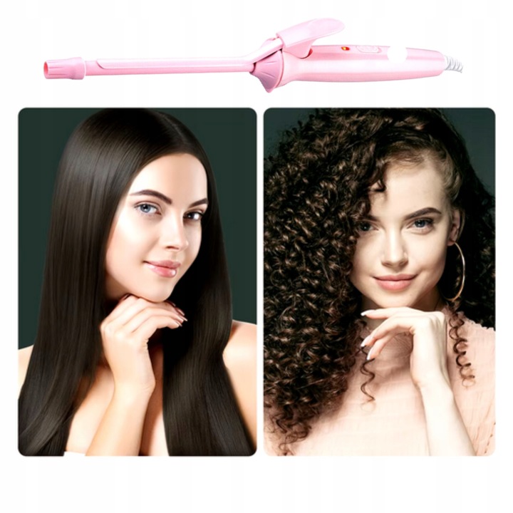 LOKÓWKA do włosów do KRĘCENIA loków szybkie nagrzewanie bez uszkodzeń