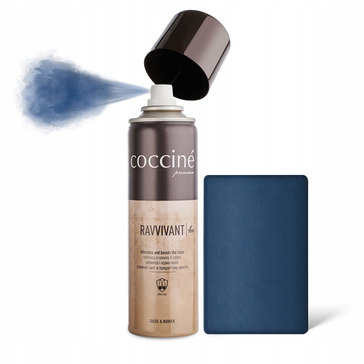 GRANATOWA FARBA DO BUTÓW ZAMSZ NUBUK RENOWATOR