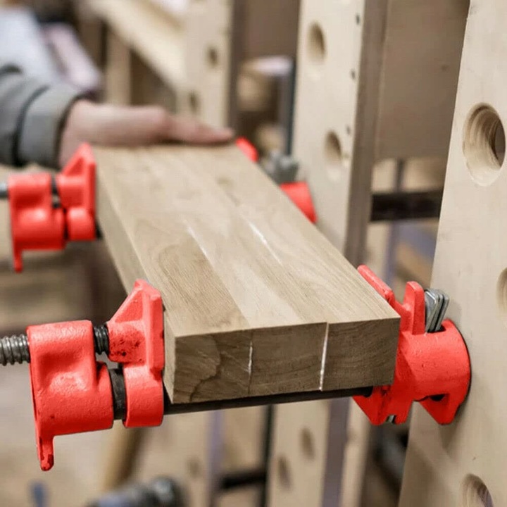 ŚCISK STOLARSKI RUROWY BEZKOŃCOWY 3/4" ZACISK 4SZT