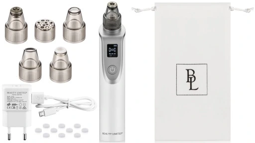 Mikrodermabrazja diamentowa Odkurzacz do wągrów FOTOTERAPIA 6 GŁOWIC 10W