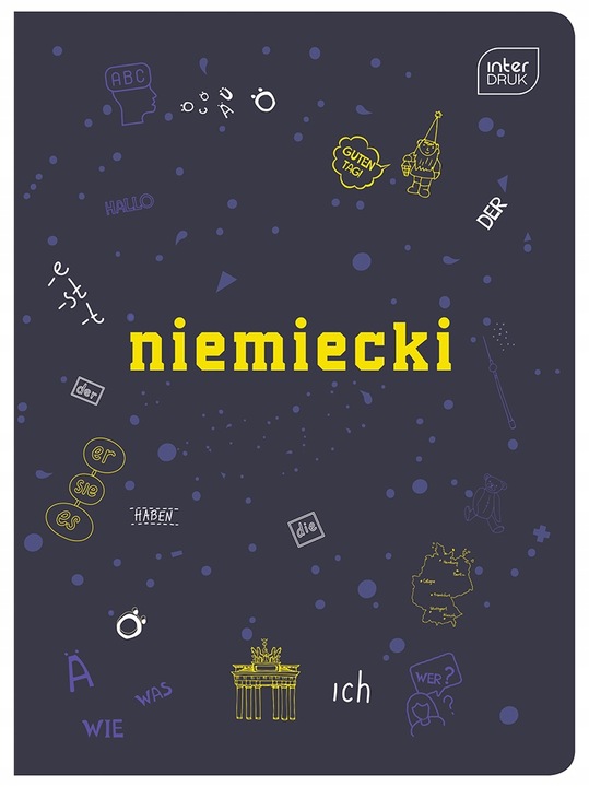 INTERDRUK Hybrid komplet zeszytów ze ściągą -10szt