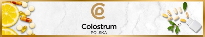Suplement diety Colostrum JUNIOR plus Colostrum MAX dla dzieci dorosłych