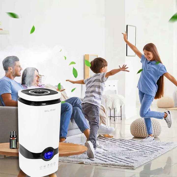 NAWILŻACZ POWIETRZA DYFUZOR ZAPACHOWY HIGROMETR TIMER PILOT TERMOMETR