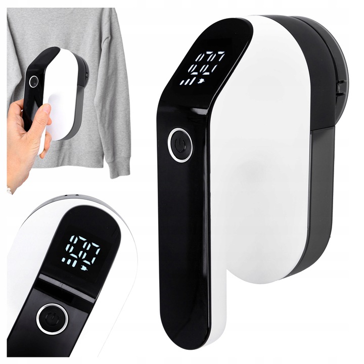 GOLARKA DO UBRAŃ AKUMULATOROWA DO CZYSZCZENIA TAPICERKI SWETRÓW KANAPY