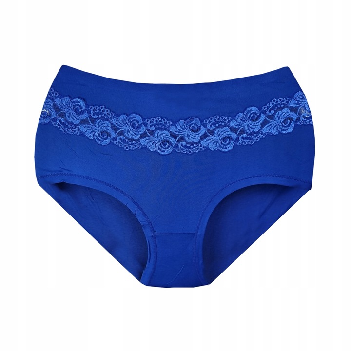 6x ODDYCHAJĄCE BAMBUSOWE MAJTKI FIGI KORONKOWE Z WYSOKIM STANEM 3XL #25