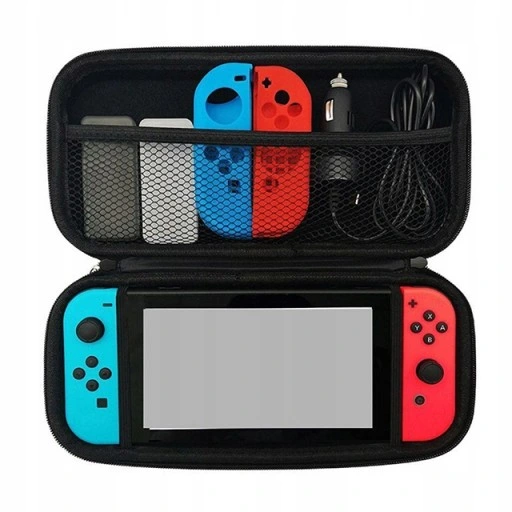 Etui Case WZMOCNIONY Do Nintendo Switch V1 V2 OLED + Szkło hartowane H9