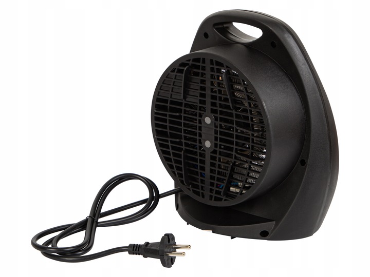 MOCNY TERMOWENTYLATOR ELEKTRYCZNY FARELKA GRZEJNIK TERMOSTAT 2000W