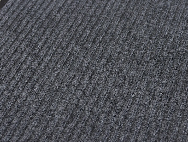 WYCIERACZKA POD DRZWI ZEWNĘTRZNA WEJŚCIOWA 80x120 DUŻA MATA DO BUTÓW SZARA