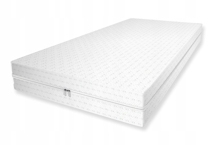 Materac Piankowy 90x200x8cm Dwustronny H3 z Pokrowcem Antyalergiczny V