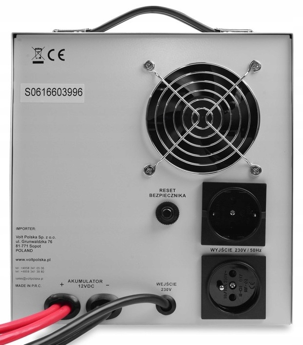 Zasilacz UPS Volt 12V 2000E 2000 VA 1250 W 3SP092012E