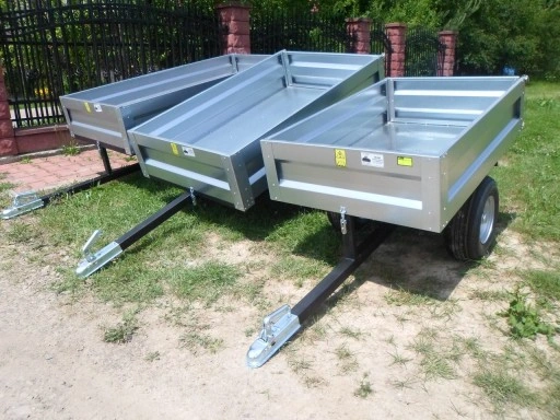 PRZYCZEPA PRZYCZEPKA Towarowa do quada ATV traktorka Wózek Stal-Met