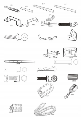 Napęd do bram garażowych Seltex mpg800n