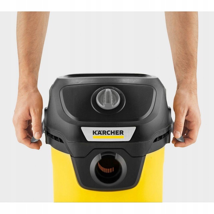 ODKURZACZ PRZEMYSŁOWY KARCHER WD3 BEZWORKOWY BLACK XXL FULL MAX