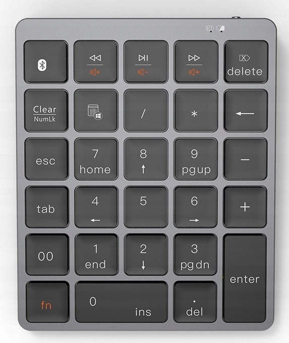 BEZPRZEWODOWA KLAWIATURA NUMERYCZNA BLUETOOTH DO LAPTOPÓW
