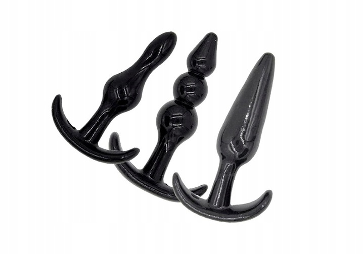 SEX ZESTAW KOREK ANALNY DILDO WIBRATOR SONDA 8el.