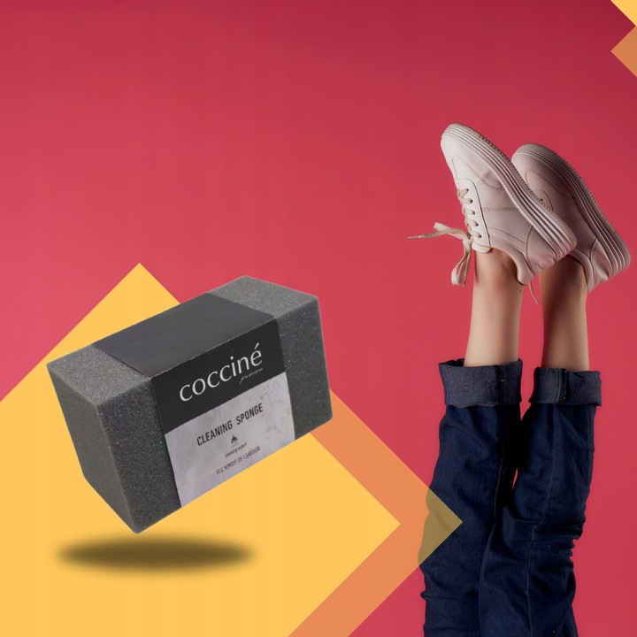 Zestaw do Czyszczenia Obuwia Białego Sneakersów Podeszew Coccine 4w1