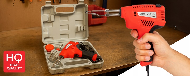 LUTOWNICA TRANSFORMATOROWA 200W REGULACJA 3 TRYBY 500°C GROT CYNA