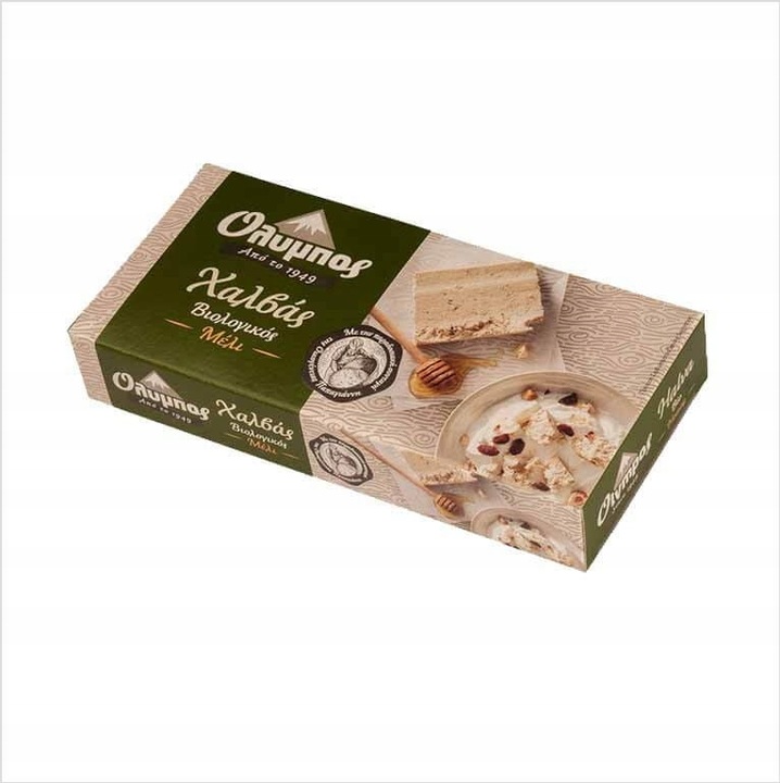 Ekologiczna, grecka chałwa z miodem BIO 250 g