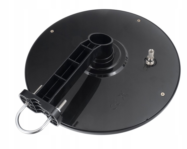 ANTENA DOOKÓLNA DVB-T2 AKTYWNA KOMPAKTOWA 4K HD MUXy Szara zasilanie USB