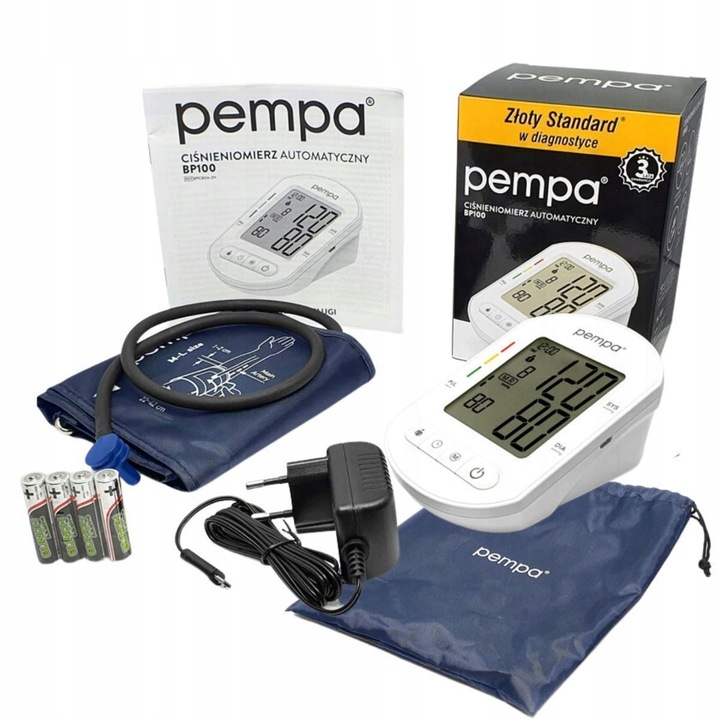 Ciśnieniomierz Pempa BP 100 - duży mankiet rozmiar L-XL -32-52 cm