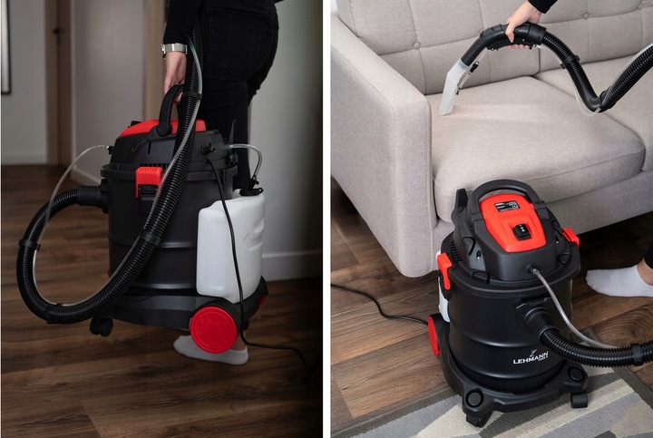 Odkurzacz piorący Lehmann UltraWash 2000 W czarny