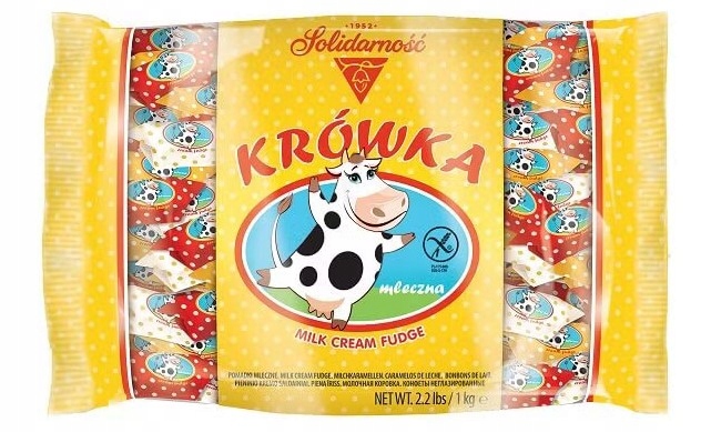 Solidarność Krówka Mleczna Cukierki Krówki Mleczne 1000g 1kg