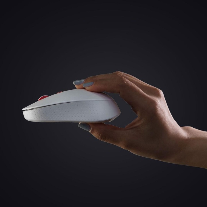 Xiaomi MWMM01 bezprzewodowa mysz USB + Bluetooth myszka 2w1 cicha OBURĘCZNA